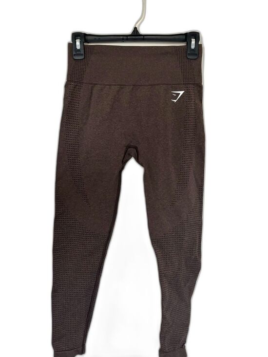 Gymshark Pants - Gymshark Brown Vital Seamless Crop Leggings Size XS